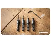 Burghie pentru lemn cu poglobitor (set de 5) 6-16mm, PM1459