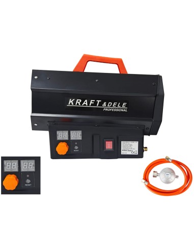 Tun de caldura pe gaz, Kraft&Dele KD11731, 25kW, 320m3/h Tun de caldura pe gaz, Kraft&Dele KD11731, 25kW, 320m3/h