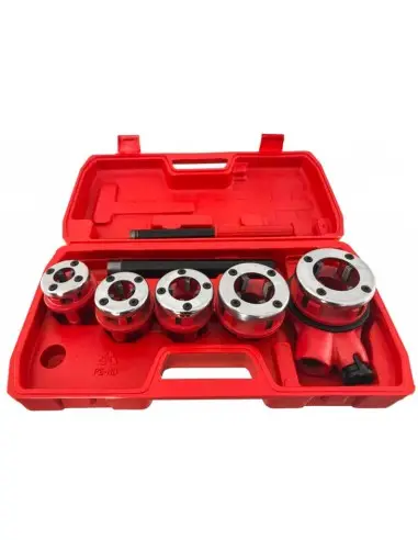 Trusa filetat pentru tevi, Verke, 5 piese, 3/8-1 1/4", V07513 Trusa filetat pentru tevi, Verke, 5 piese, 3/8-1 1/4", V07513