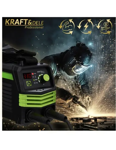 Aparat de sudura cu invertor MMA TIG LIFT, KRAFT&DELE, 330A, KD1781 Aparat de sudura cu invertor MMA TIG LIFT, KRAFT&DELE, 330A, KD1781