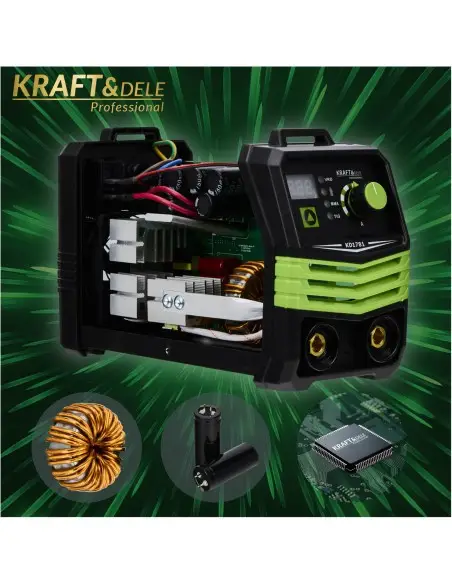Aparat de sudura cu invertor MMA TIG LIFT, KRAFT&DELE, 330A, KD1781 Aparat de sudura cu invertor MMA TIG LIFT, KRAFT&DELE, 330A, KD1781