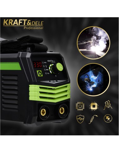 Aparat de sudura cu invertor MMA TIG LIFT, KRAFT&DELE, 330A, KD1781 Aparat de sudura cu invertor MMA TIG LIFT, KRAFT&DELE, 330A, KD1781