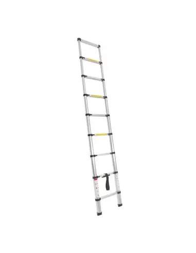 Scara din aluminiu cu 8 trepte Kraft&Dele, inaltime 2.6 m, 150 kg, KD4072