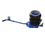 Set auto cric pneumatic cu perna, BAUG, 3.5 tone, furtun aer 10×17 mm 20 m si cuple rapide si manometru, B3303+d1467+d2124+d1366