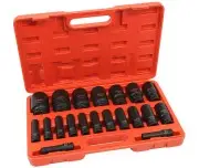 Set chei tubulare impact lungi 1/2" 10–38 mm , Verke