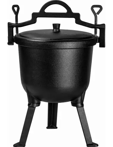 Cazan de vanatoare din fonta 8L, Kraft&Dele, KD4186 Cazan de vanatoare din fonta 8L, Kraft&Dele, KD4186