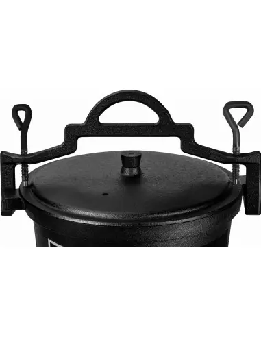 Cazan de vanatoare din fonta 8L, Kraft&Dele, KD4186 Cazan de vanatoare din fonta 8L, Kraft&Dele, KD4186