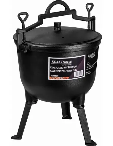 Ceaun de vanatoare din fonta 10L,... Ceaun de vanatoare din fonta 10L,...