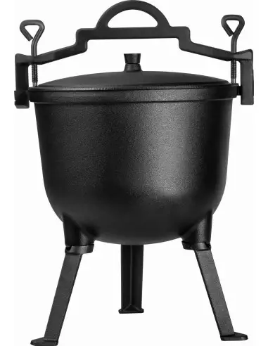 Ceaun de vanatoare din fonta 10L,... Ceaun de vanatoare din fonta 10L,...