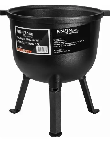 Ceaun de vanatoare din fonta 10L,... Ceaun de vanatoare din fonta 10L,...
