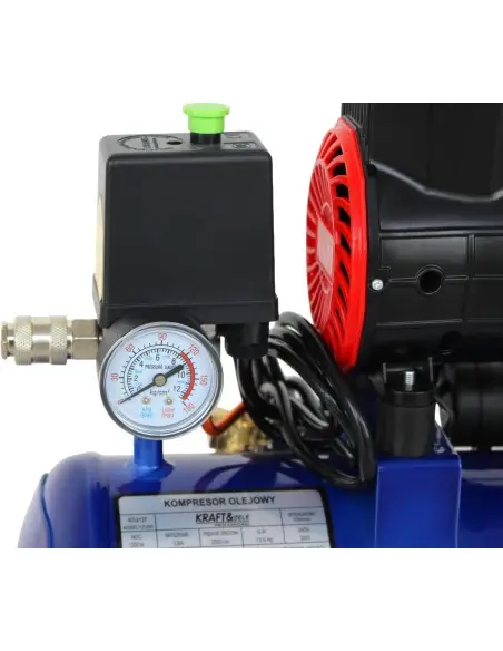 Compresor de aer fara ulei 9L, Kraft&Dele, putere 1200W, KD4090