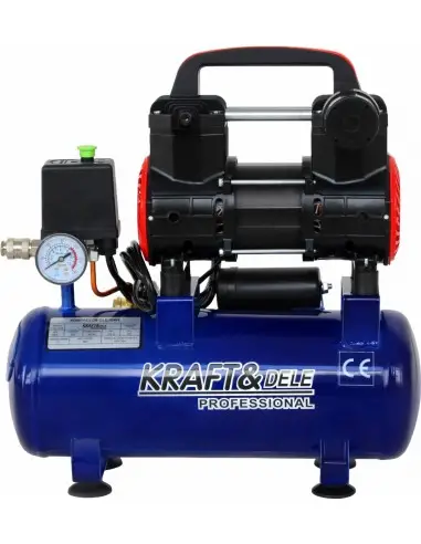 Compresor de aer fara ulei 9L, Kraft&Dele, putere 1200W, KD4090