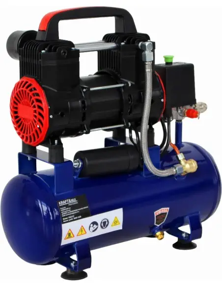 Compresor de aer fara ulei 9L, Kraft&Dele, putere 1200W, KD4090