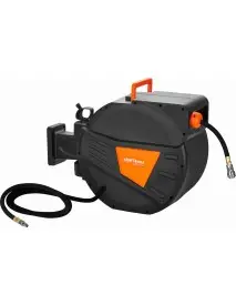 Furtun retractabil pneumatic, Kraft&Dele, 30m+2m, 1/4" KD2160