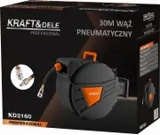 Furtun pneumatic retractabil 30m Kraft&Dele KD2160