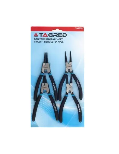 TA1038- Set 4 buc, cleste de 6 inch Tagred TAGRED Professional - Seturi clesti