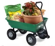 Carut de transport pentru gradina 3 in 1 SilverTools S10805 300 kg
