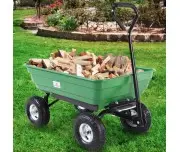 Carut de transport pentru gradina 3 in 1 SilverTools S10805 300 kg