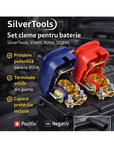 Set cleme pentru baterie,... Set cleme pentru baterie,...