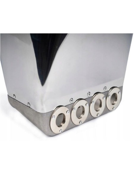Masina de tencuit pneumatica pentru pereti SilverTools S10523 cu 8 duze incluse