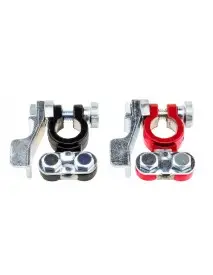 Cleme universale autoblocante pentru baterie 800A, SilverTools, 2 bucati, S11891