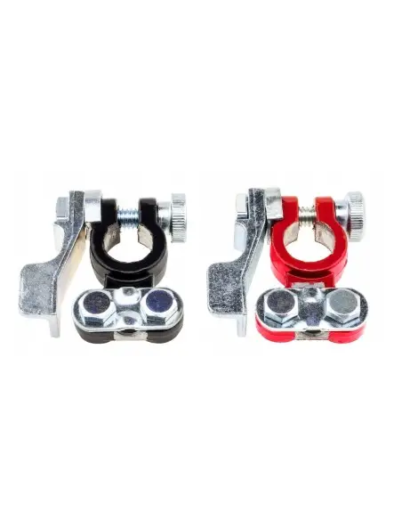 Cleme universale autoblocante pentru baterie 800A, SilverTools, 2 bucati, S11891 Cleme universale autoblocante pentru baterie 800A, SilverTools, 2 bucati, S11891