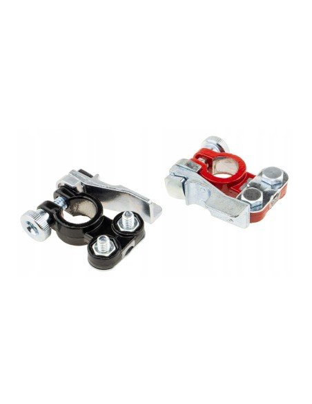 Cleme universale autoblocante pentru baterie 800A, SilverTools, 2 bucati, S11891 Cleme universale autoblocante pentru baterie 800A, SilverTools, 2 bucati, S11891