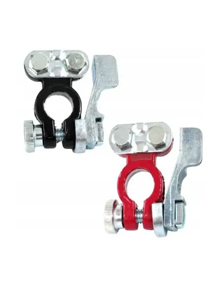 Cleme universale autoblocante pentru baterie 800A, SilverTools, 2 bucati, S11891 Cleme universale autoblocante pentru baterie 800A, SilverTools, 2 bucati, S11891
