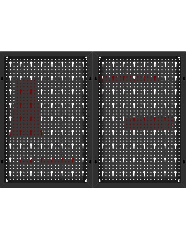 Panou de scule atelier din metal 80x60 cm, Kraft&Dele, KD11896 Panou de scule atelier din metal 80x60 cm, Kraft&Dele, KD11896