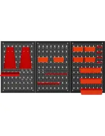 Panou metalic pentru scule, Kraft&Dele, 120x60 cm, KD11898
