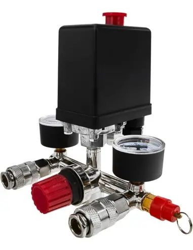 Presostat cu functie de reglare a presiunii, Kraft&Dele, 8 bar, KD2176