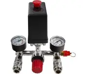 Presostat cu functie de reglare a presiunii, Kraft&Dele, 8 bar, KD2176