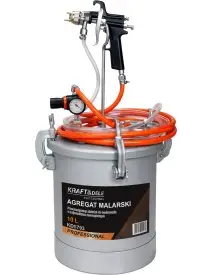 Unitate pneumatica de vopsire 10L, Kraft&Dele, KD5793
