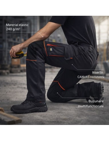Pantaloni lucru barbati Forelastic-T...