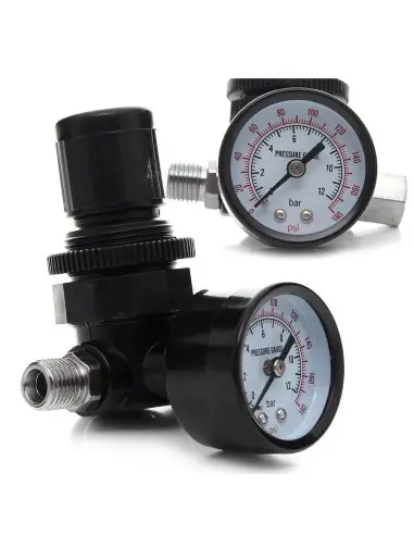 TA130-Regulator de presiune pentru pistol de pulverizare cu conexiune manometru 1/4" Tagred TAGRED Professional - Consumabile au