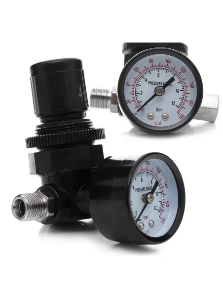 TA130-Regulator de presiune pentru pistol de pulverizare cu conexiune manometru 1/4" Tagred TAGRED Professional - Consumabile au