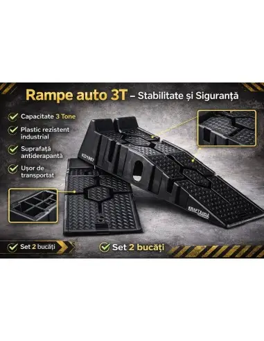 Set 2 rampe auto, Kraft&Dele, 3T, 900...