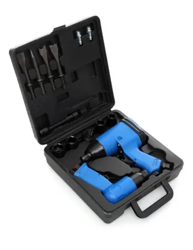 TA810-Set pneumatic TAGRED cu 17 elemente, cheie de impact 310Nm 1/2 ", ciocan, accesorii TAGRED Professional - Scule auto si se