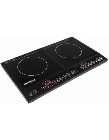 Plita cu inductie 2000W, Kraft&Dele, 4 moduri de functionare, KD4167