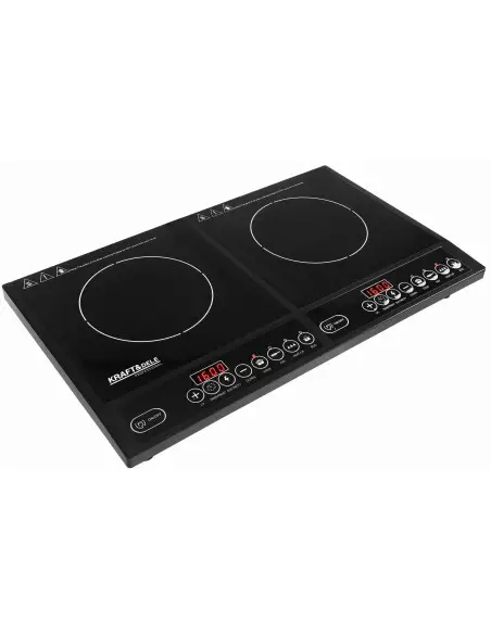 Plita cu inductie 2000W, Kraft&Dele, 4 moduri de functionare, KD4167
