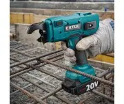 Masina legat fier beton brushless 2x5Ah EXTOL