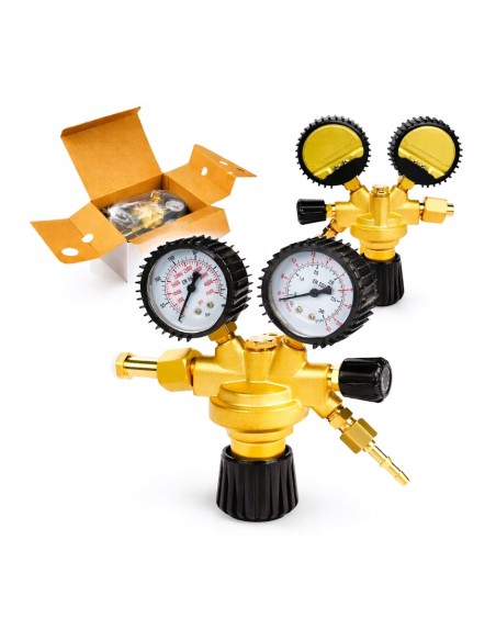 Reductor de presiune Argon/CO2, Kraft&Dele, KD1822 Reductor de presiune Argon/CO2, Kraft&Dele, KD1822