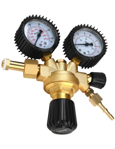 Reductor de presiune Argon/CO2, Kraft&Dele, KD1822 Reductor de presiune Argon/CO2, Kraft&Dele, KD1822