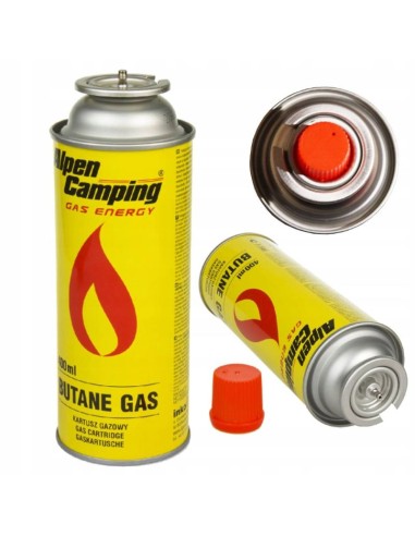 Cartus de gaz pentru arzator, SilverTools, 400ml, IK1004-02 Cartus de gaz pentru arzator, SilverTools, 400ml, IK1004-02