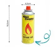 Cartus de gaz pentru arzator, SilverTools, 400ml, IK1004-02