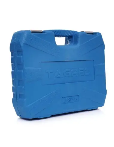 TA207-Trusa profesionala 108 piese, Tagred, cu chei tubulare cu soclu, biti torx TAGRED Professional - Chei tubulare