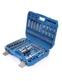 Trusa profesionala 108 piese, Tagred, cu chei tubulare cu soclu, biti torx-TA207