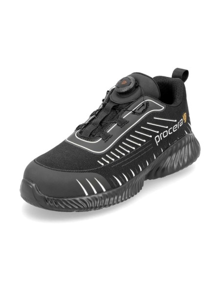 Pantofi de protectie insertie talpa metal, Procera, siret SPRINPRO, Texo-Fly Larox S1P