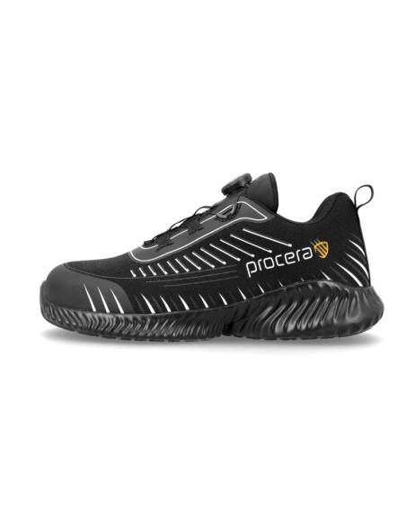 Pantofi de protectie insertie talpa metal, Procera, siret SPRINPRO, Texo-Fly Larox S1P