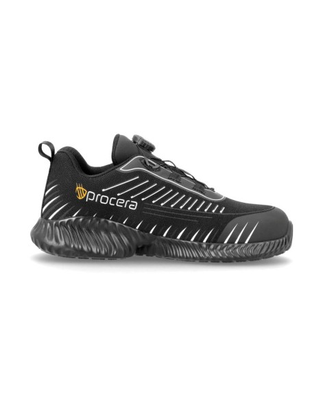 Pantofi de protectie insertie talpa metal, Procera, siret SPRINPRO, Texo-Fly Larox S1P
